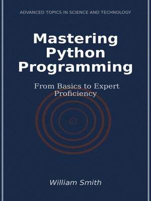 cover image of Mastering Python Programming